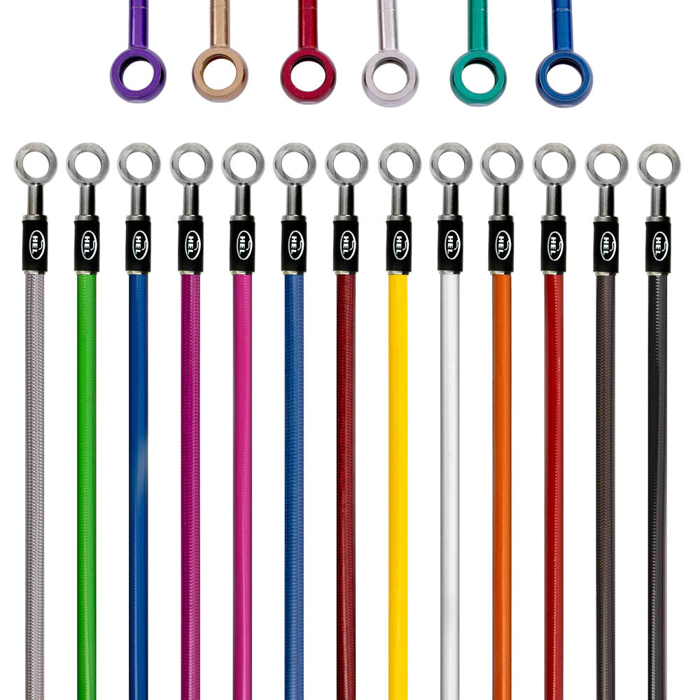 HEL Front Hydraulic Hose - Race Set-Up - Front Race 2 line kit - FZS 600 Fazer 1998>2003