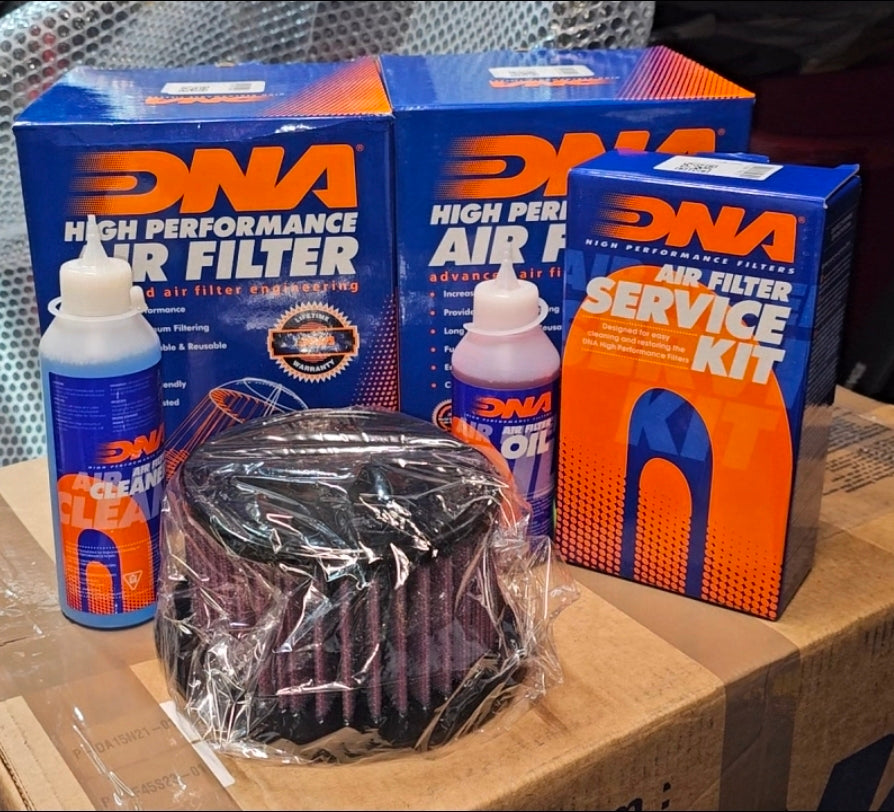 DNA-1735 DNA Air Filter Service Kit for Motorcycle