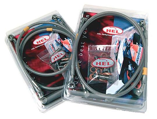 HEL Front Hydraulic Hose - Race Set-Up - Front Race 2 line kit - FZS 600 Fazer 1998>2003