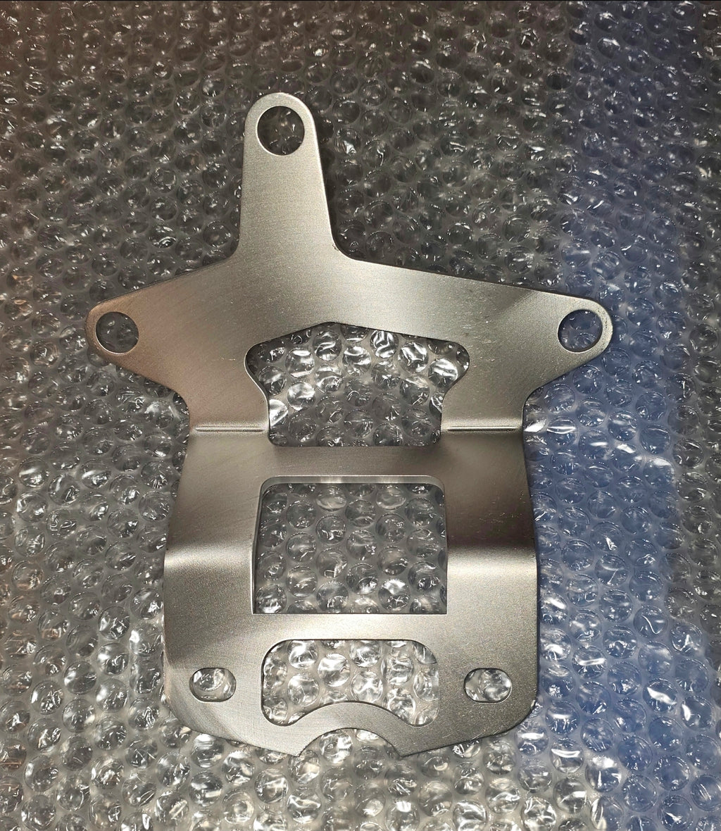 Yamaha fzs 600 Fazer 1998-2003 Aftermarket Streetfighter Cafe Racer clock bracket - Plain Aluminum