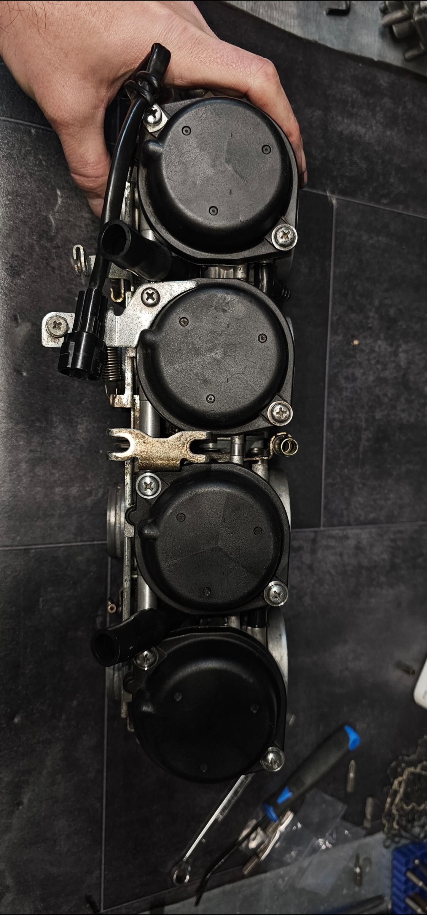 Refurbished Yamaha FZS 1000 Carburettors 2001-2005 Standard Unmodified.