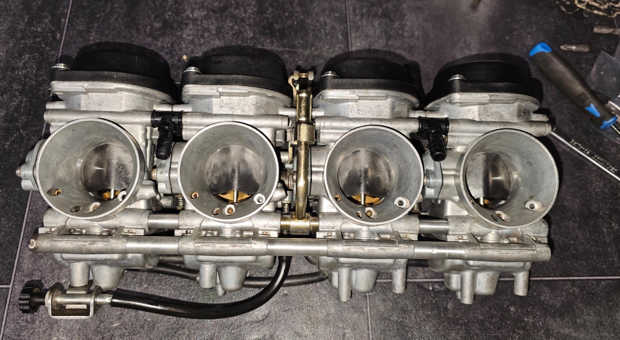 Refurbished Yamaha FZS 1000 Carburettors 2001-2005 Standard Unmodified.