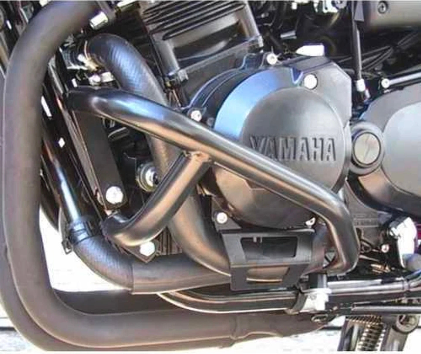 Engine Crash bar Front Black 7490 For FZS 600 H Fazer 2000 - 2003