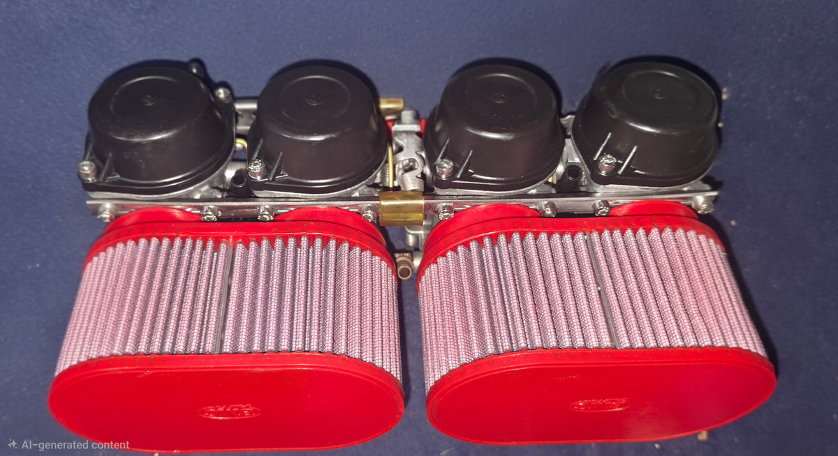 Suzuki GSF 1200 Bandit Mk1 Complete Pod Filter Kit | Ivan’s Kit, BMC Pods & upgraded Main Jets