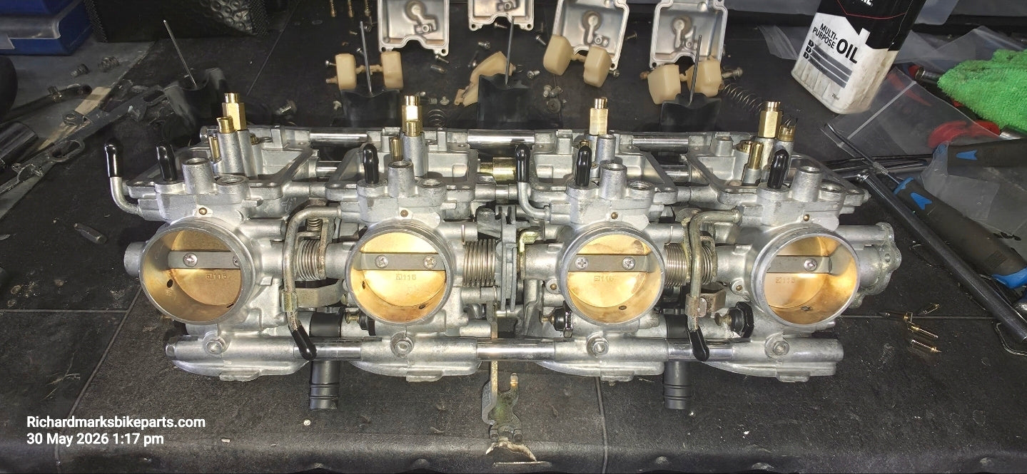 Yamaha FZS 1000 Refurbished Carburettors 2001-2005 Standard Unmodified.