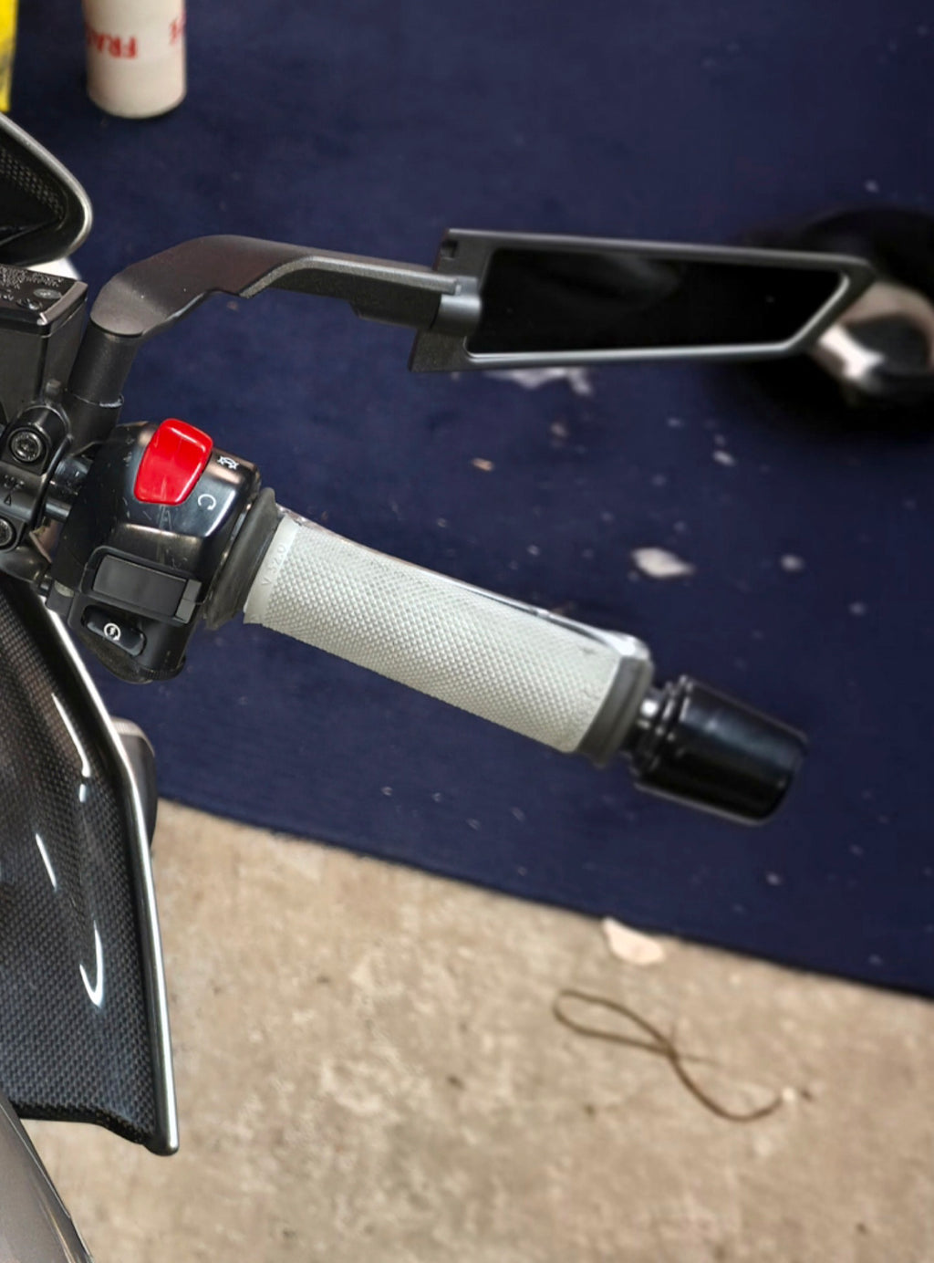 Stealth mirrors as seen on my yamaha FZS 1000 fazer