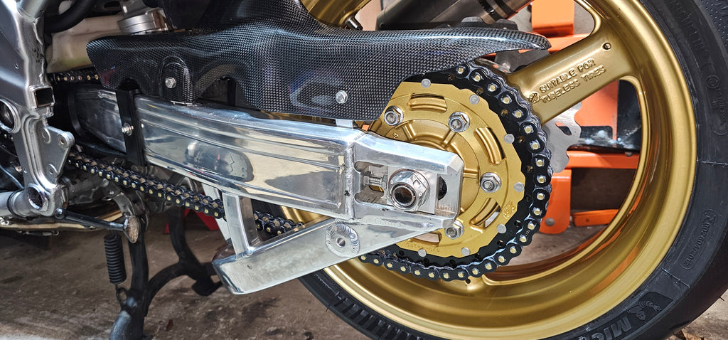 Yamaha fzs 1000 RK ZXW Chain Black 530 Pitch 116 Links Rivet Link XW-Ring Steel