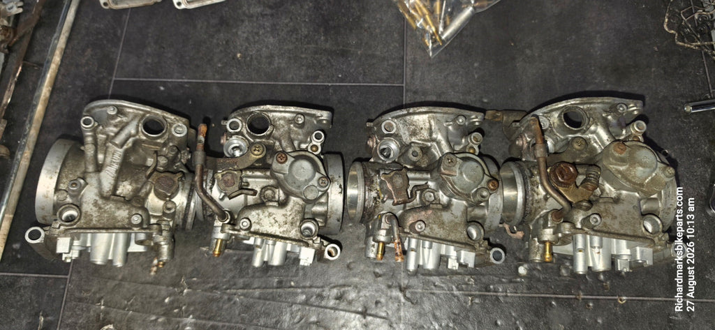 Yamaha FZS 1000 Refurbished Carburettors fitted with the Ivan's Performance Slip-on FZ-0102SO jet kit
