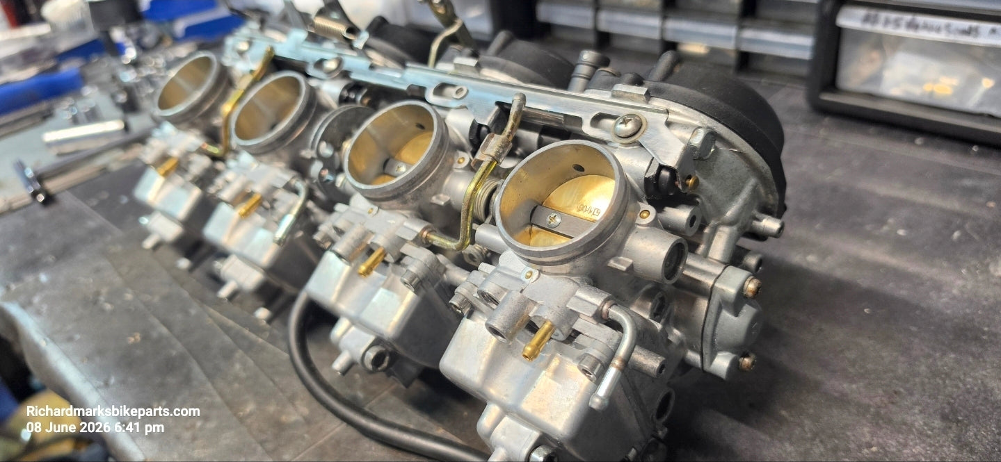 Yamaha FZS 1000 Refurbished Carburettors 2001-2005 Standard Unmodified.