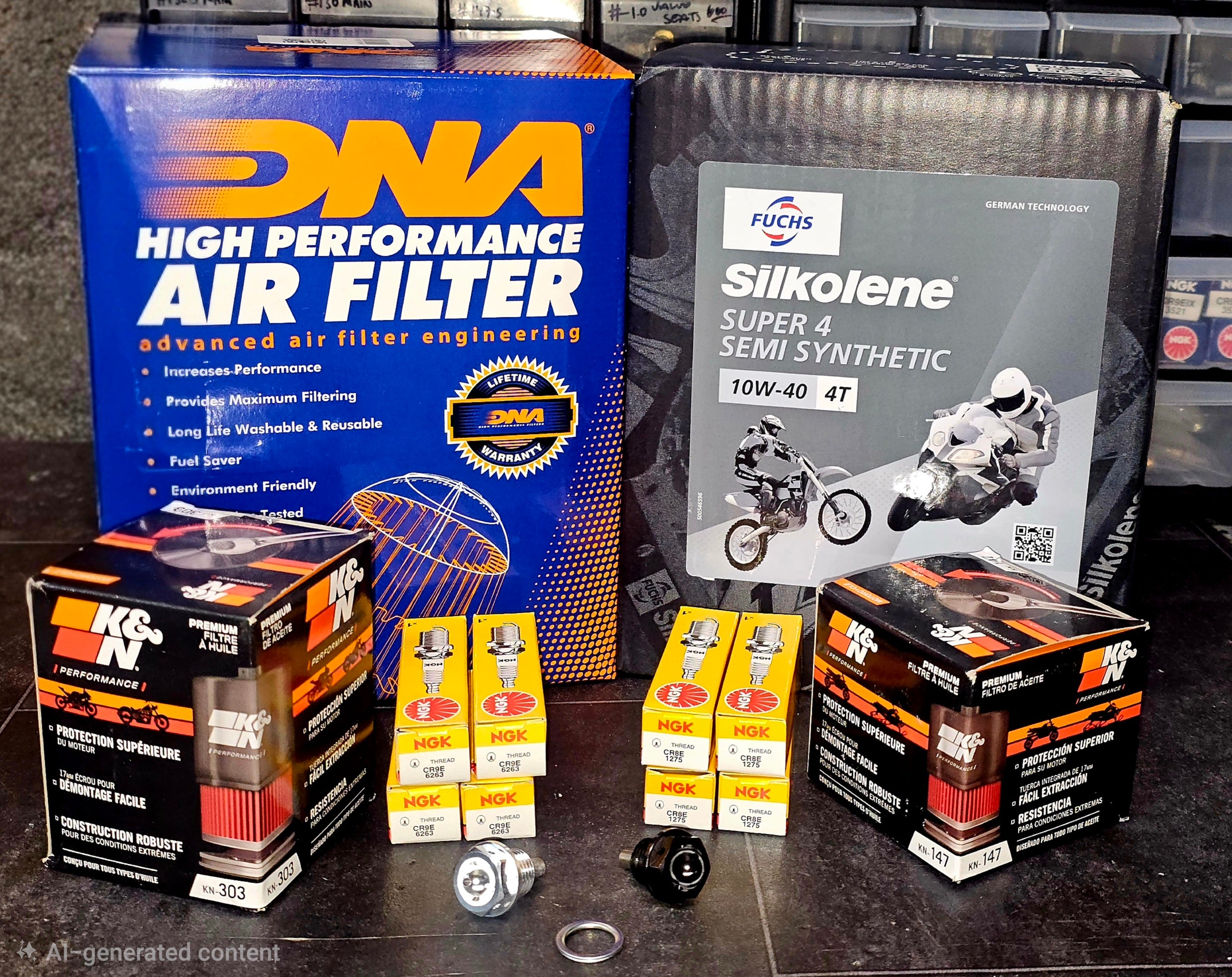 Yamaha fzs 600 1998-2003 full service kit