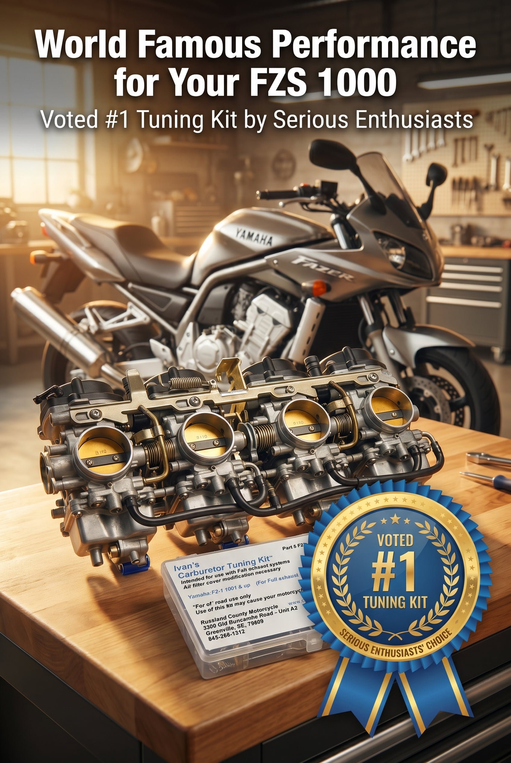 Ivan's Performance products Full Monty Jet Kit FZS 1000