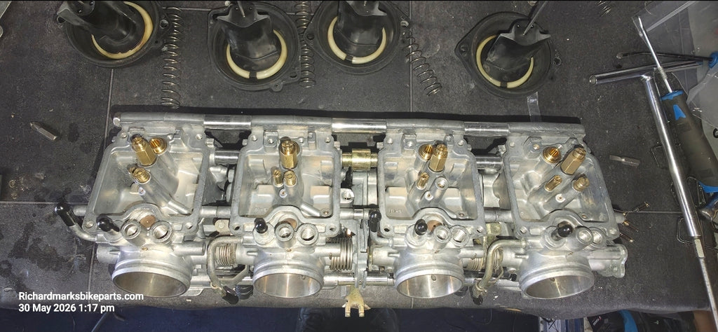 Yamaha FZS 1000 Refurbished Carburettors 2001-2005 Standard Unmodified.