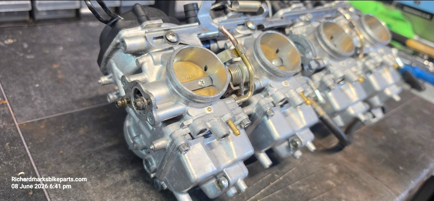 Yamaha FZS 1000 Refurbished Carburettors 2001-2005 Standard Unmodified.