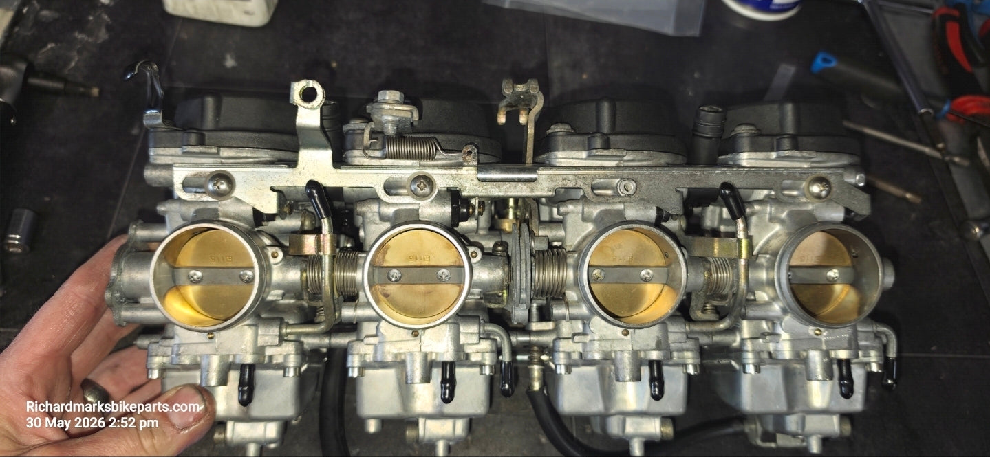 Yamaha FZS 1000 Refurbished Carburettors 2001-2005 Standard Unmodified.