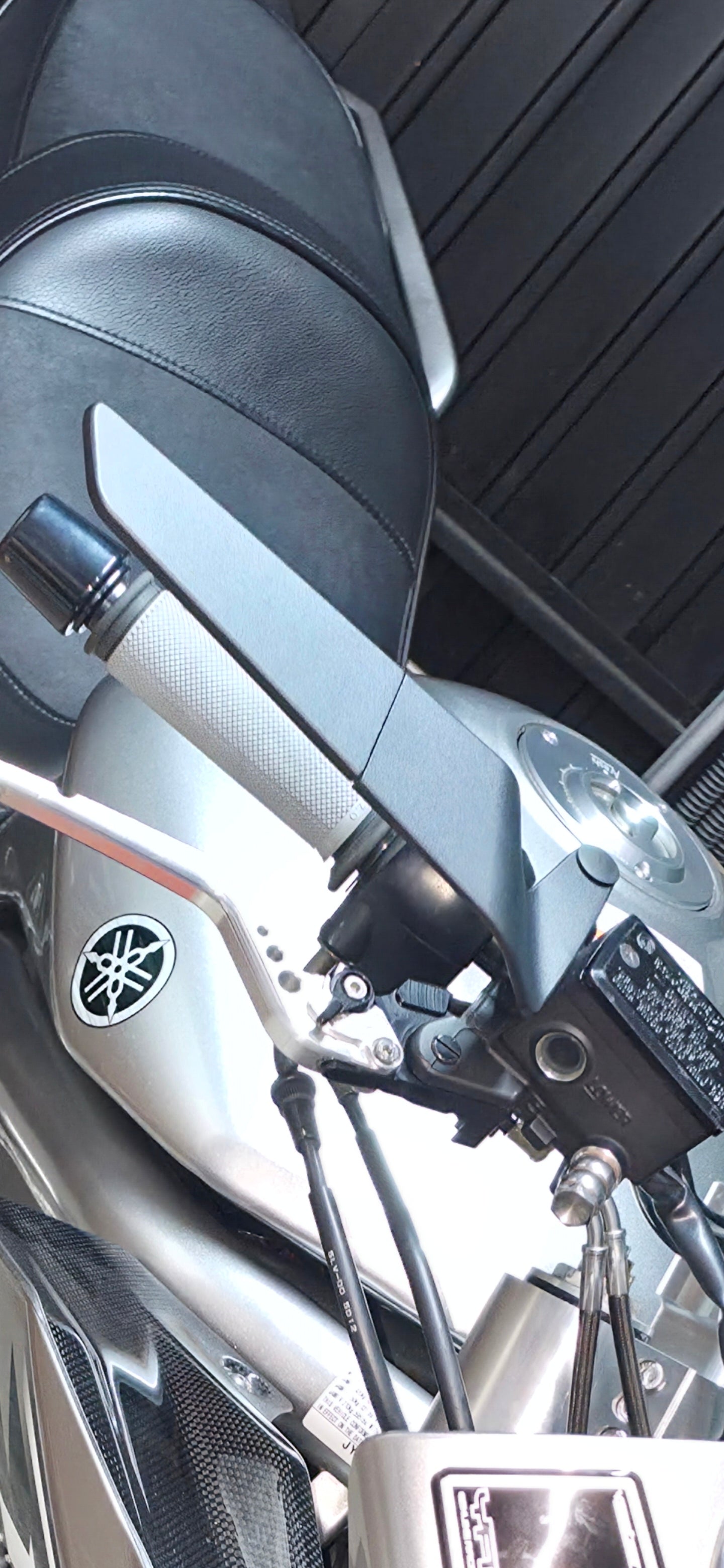 Stealth mirrors as seen on my yamaha FZS 1000 fazer